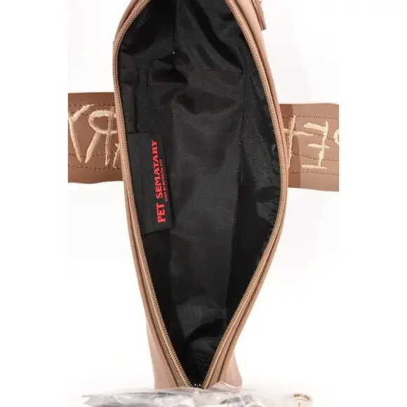 Vixen by Micheline Pitt Pet Sematary Cross Graveyard Cross Body Bag Purse NWT - Picture 15 of 15